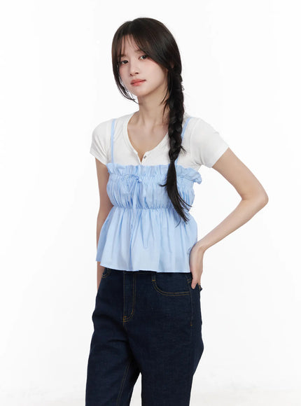 ruffle-shirred-cami-top-cm531