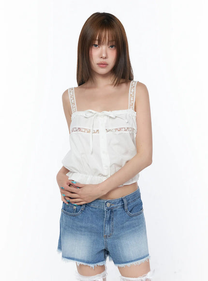 lace-trim-sleeveless-top-cy529