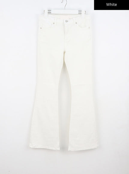 Bootcut Cotton Pants CA325