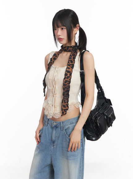 leopard-print-lettuce-edge-scarf-cy512