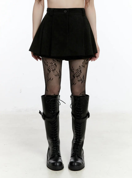 corduroy-pleated-a-line-skirt-cn525