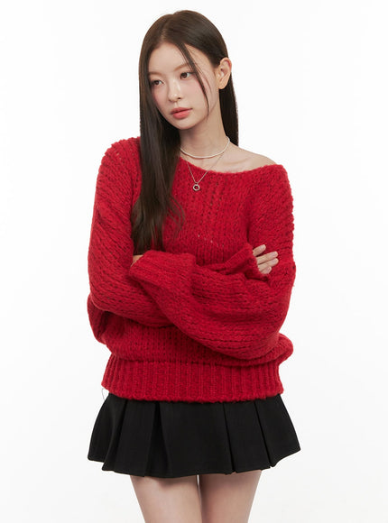 one-shoulder-solid-sweater-od412