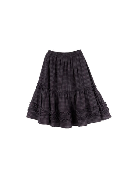 gingham-ruffle-layered-midi-skirt-cs517