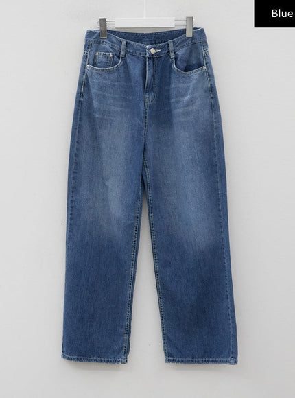 Wide Leg Denim Pants CJ13