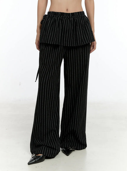 striped-wrap-skirt-wide-leg-pants-cs517
