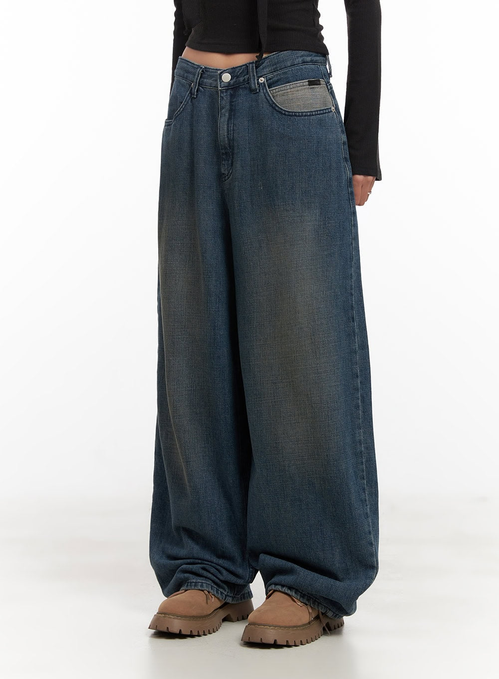 clara-oversize-cotton-denim-baggy-pants-cd409