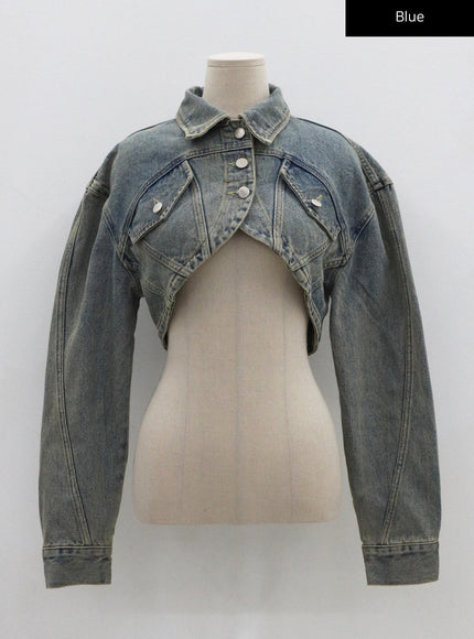 Silvia Washing Jeans Jacket CS27