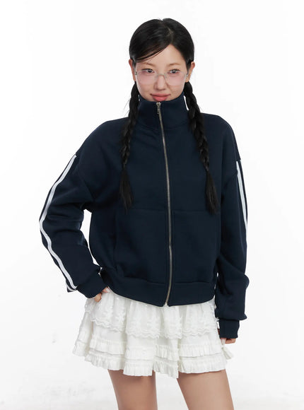 track-style-fleece-jacket-cn528