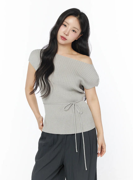ribbed-off-shoulder-knit-top-and-scarf-set-cd805