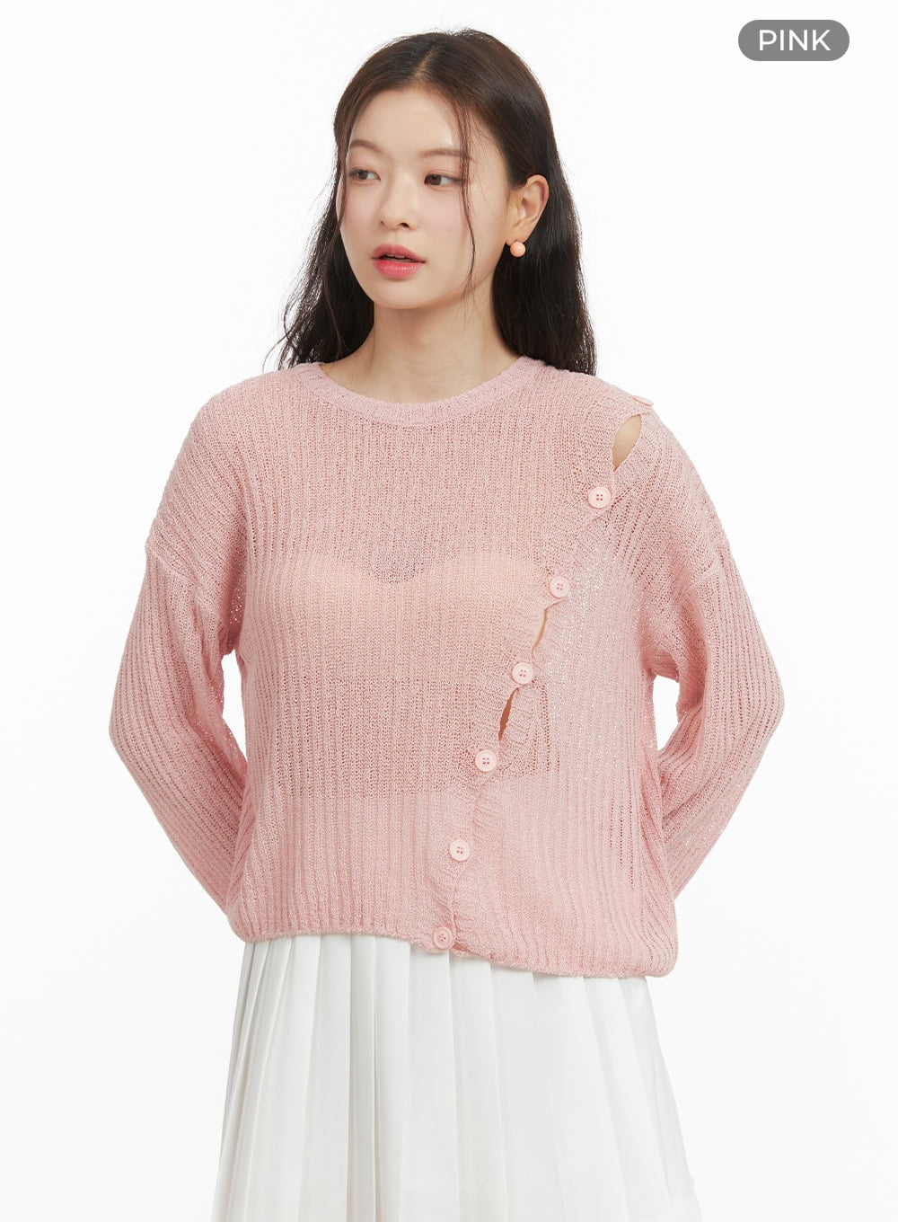 unbalanced-buttoned-hollow-out-sweater-oy421