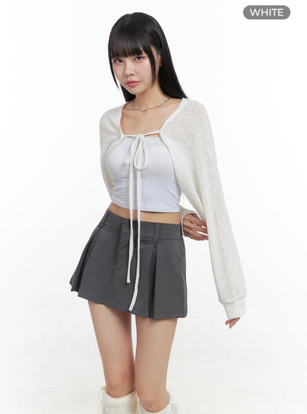 strap-bolero-knit-cardigan-os409