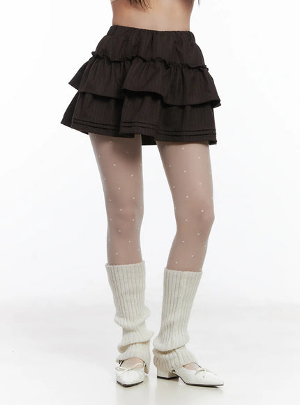 layered-ruffle-mini-skirt-cd530