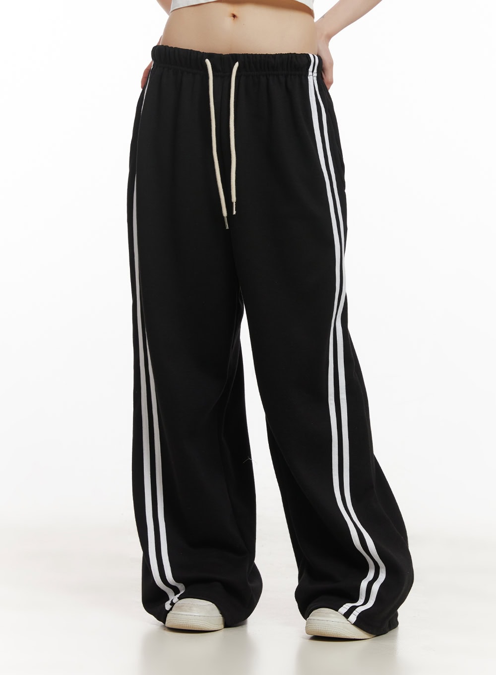 Adjustable Striped Sweatpants CF518