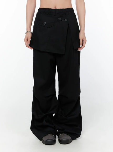 button-detail-skirt-pants-cy514