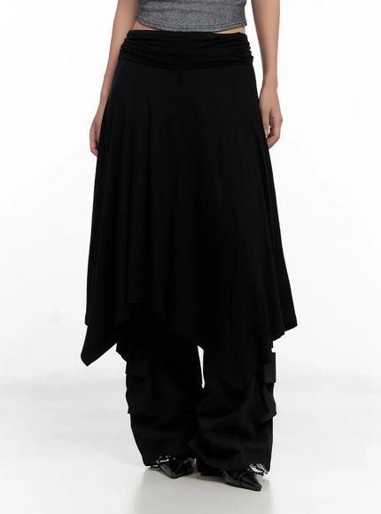 asymmetric-frill-midi-skirt-cl518