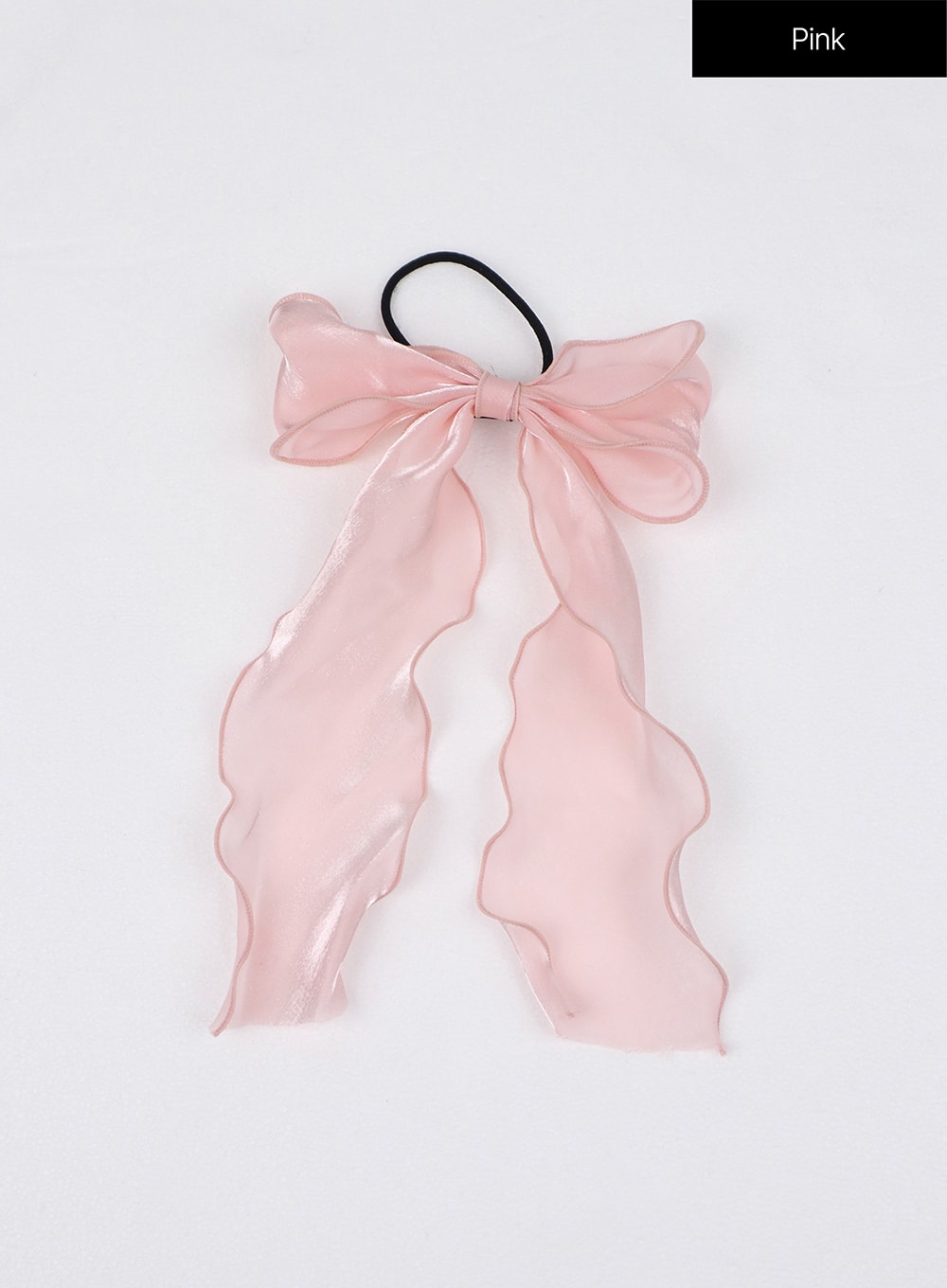 balletcore-satin-ribbon-hair-wraps-ij303 / Pink