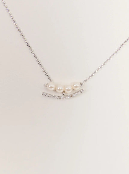acc-pearl-nest-necklace-kc1008 / Silver