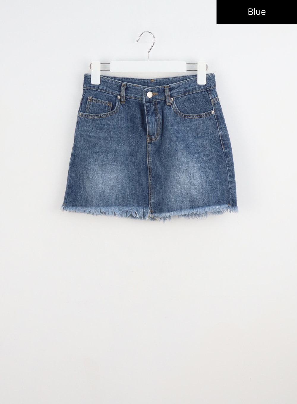 Denim skirt hotsell ripped hem