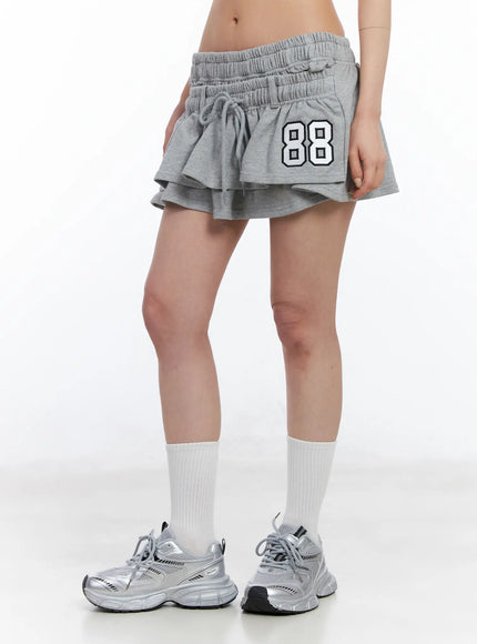 Ruffle Mini Skort CF526