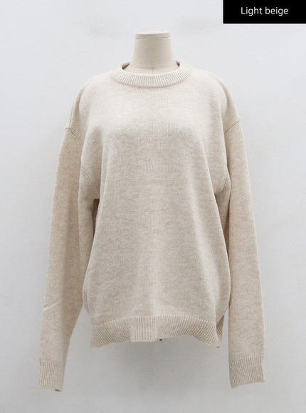 Round Neck Knit Unisex CN18