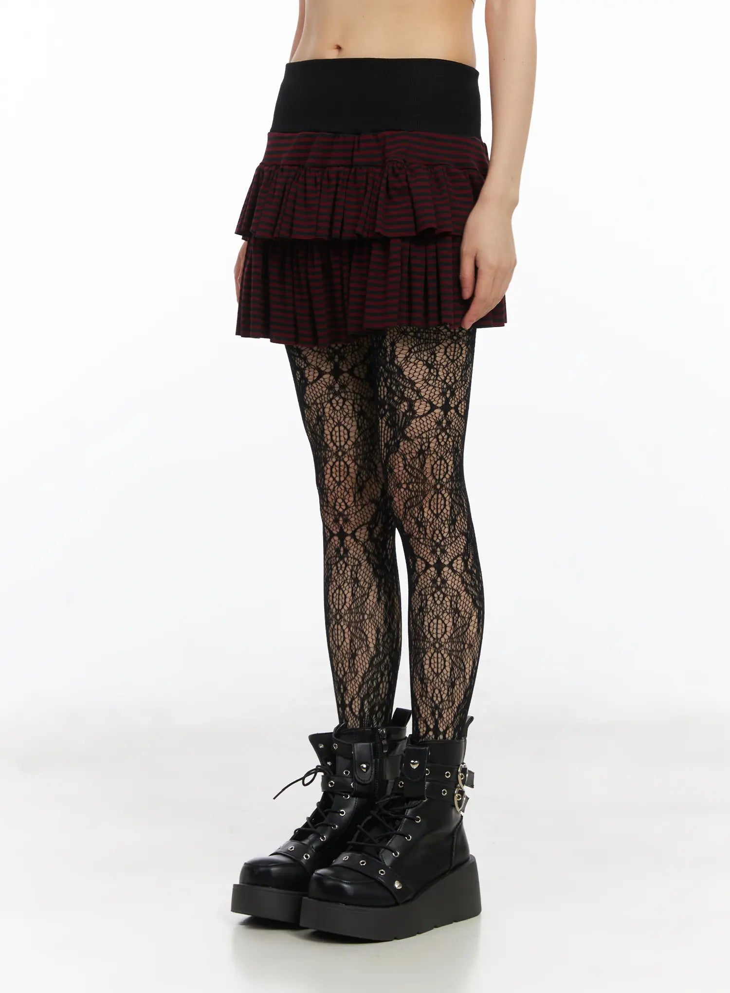 striped-mini-skirt-cd519