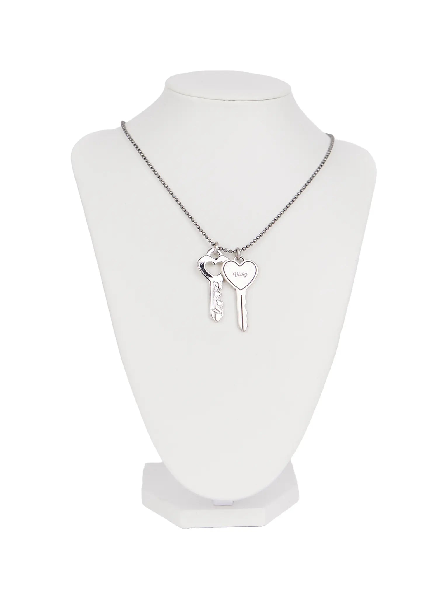 Vintage Key Charm Necklace CN511