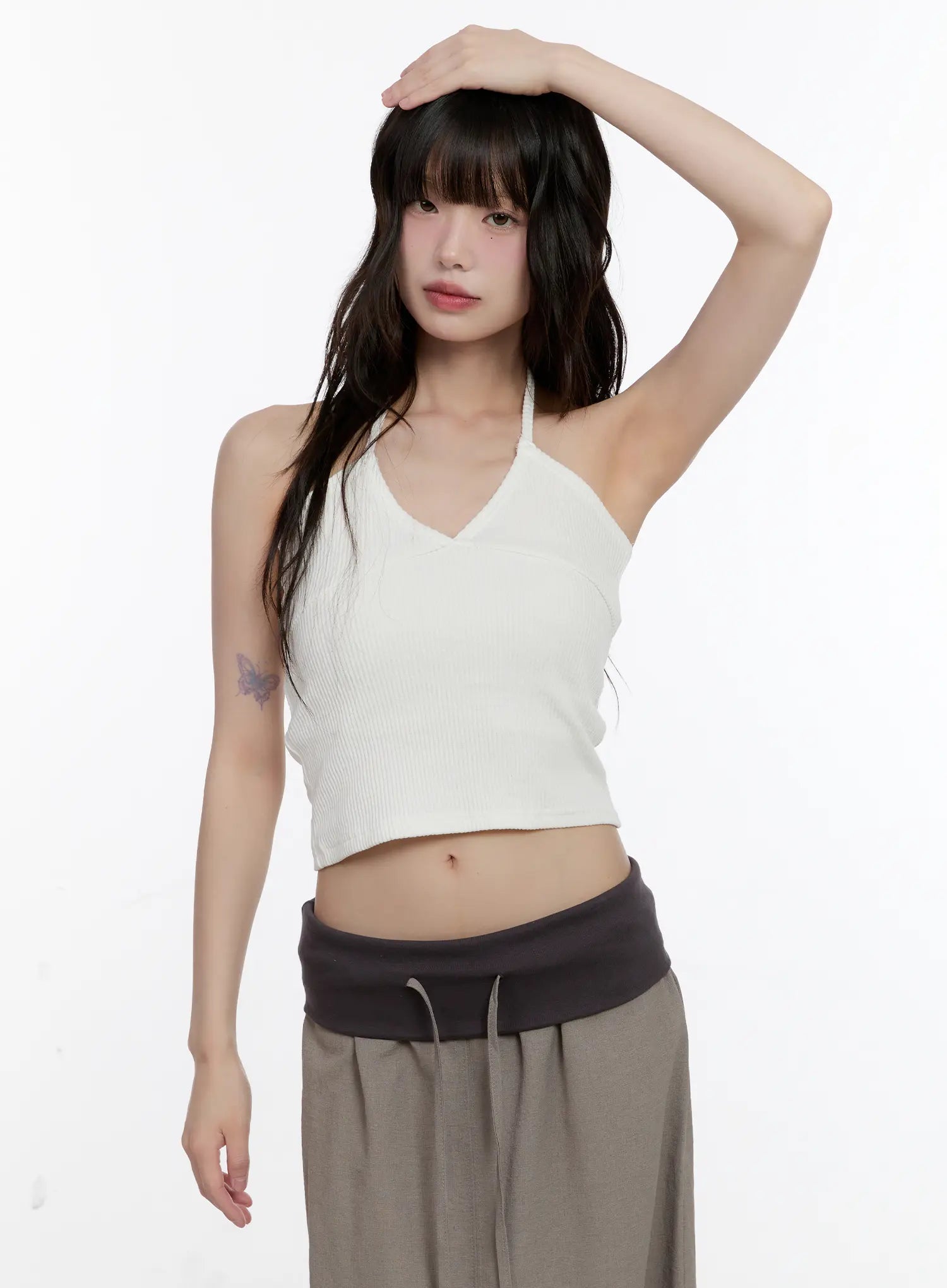 basic-v-neck-halter-tank-cl507