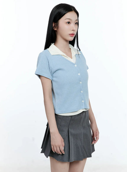 layered-collar-cardigan-tee-cg511