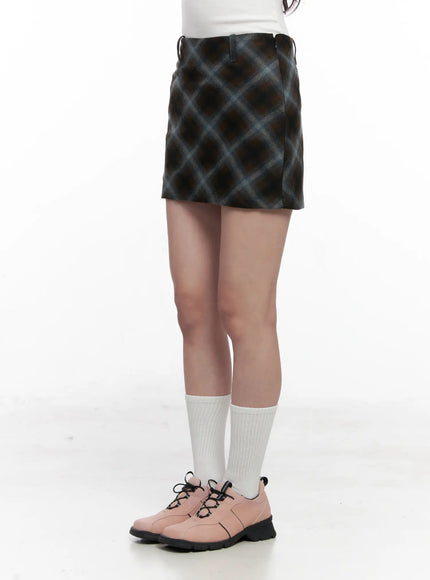 a-line-plaid-mini-skirt-co523