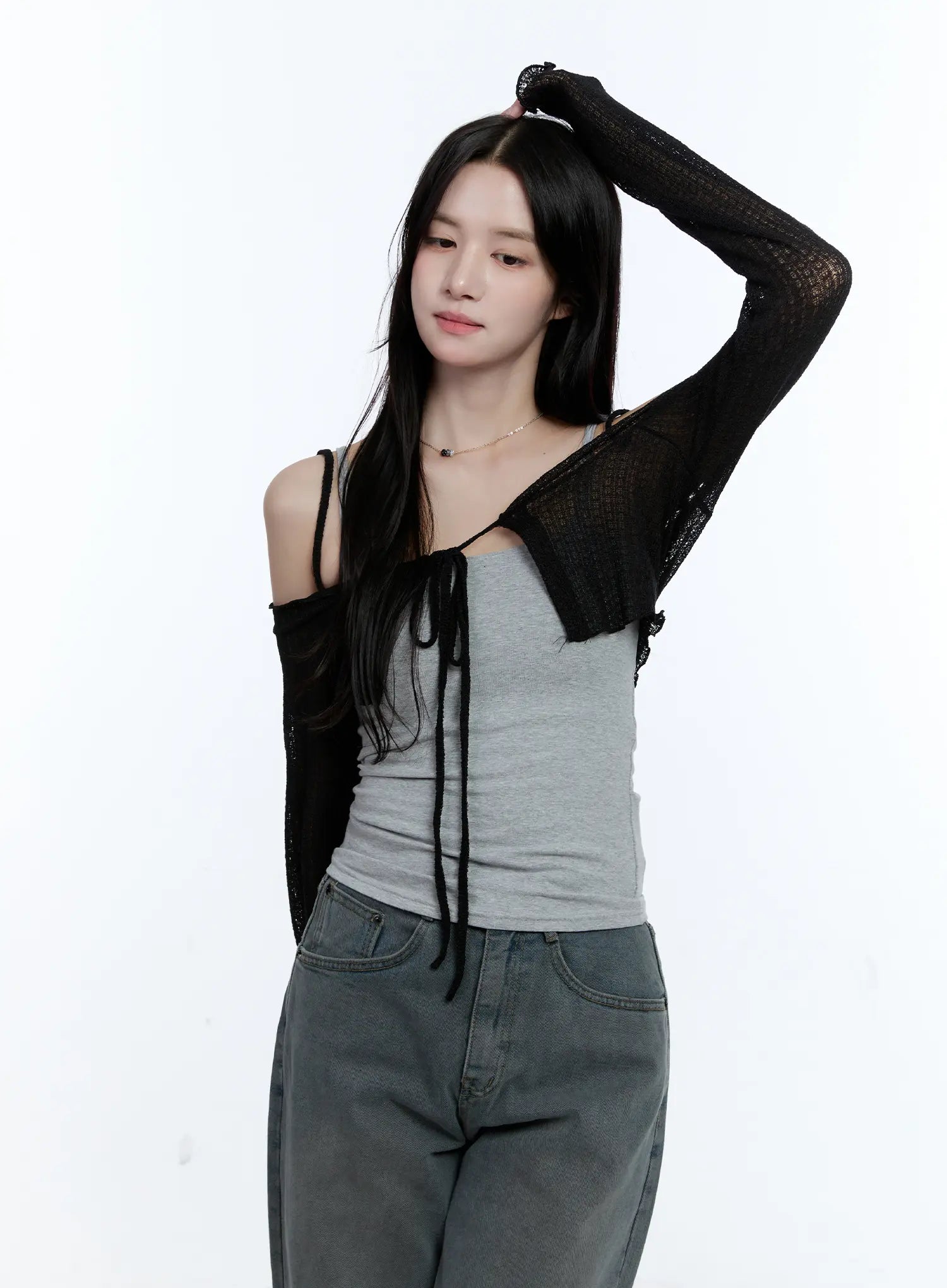 frilly-front-tie-cropped-bolero-cardigan-cg512