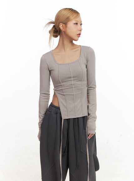 side-slit-long-sleeve-top-cj507