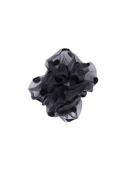 chic-polka-dot-scrunchie-cl514