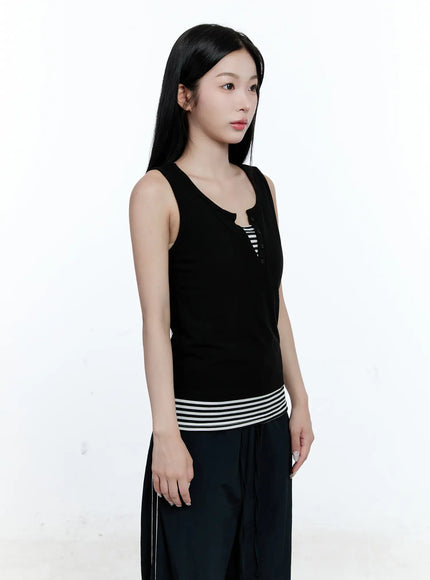 layered-stripe-sleeveless-tank-cg512
