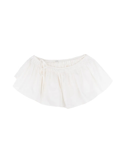 Ruffle Layered Wide-Leg Pants CS519