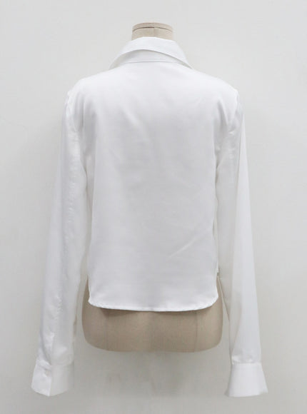 Cross String Blouse CO25