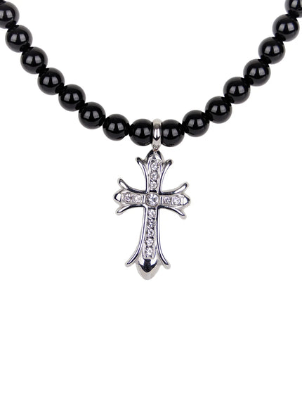 elegant-beaded-pendant-necklace-black-cn511