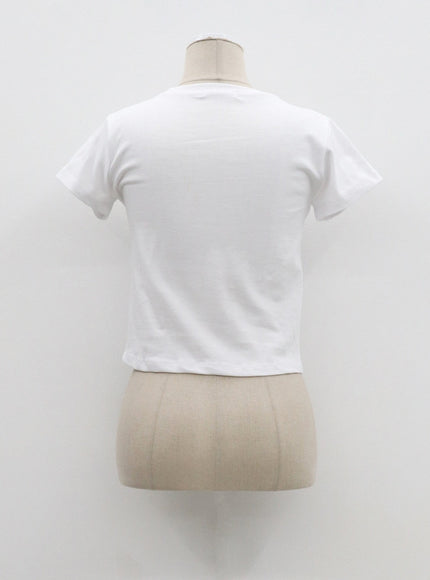 Cropped Basic Tee CF321