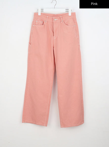 Color Cotton Pants Unisex CY318