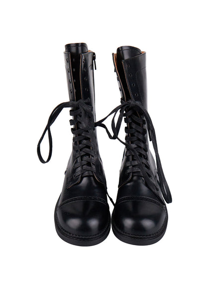 laced-faux-leather-midi-boots-cj523