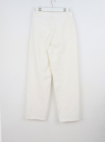Wide Leg Cotton Pants OY304