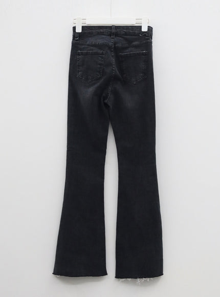 Washed Bootcut Jeans CF317