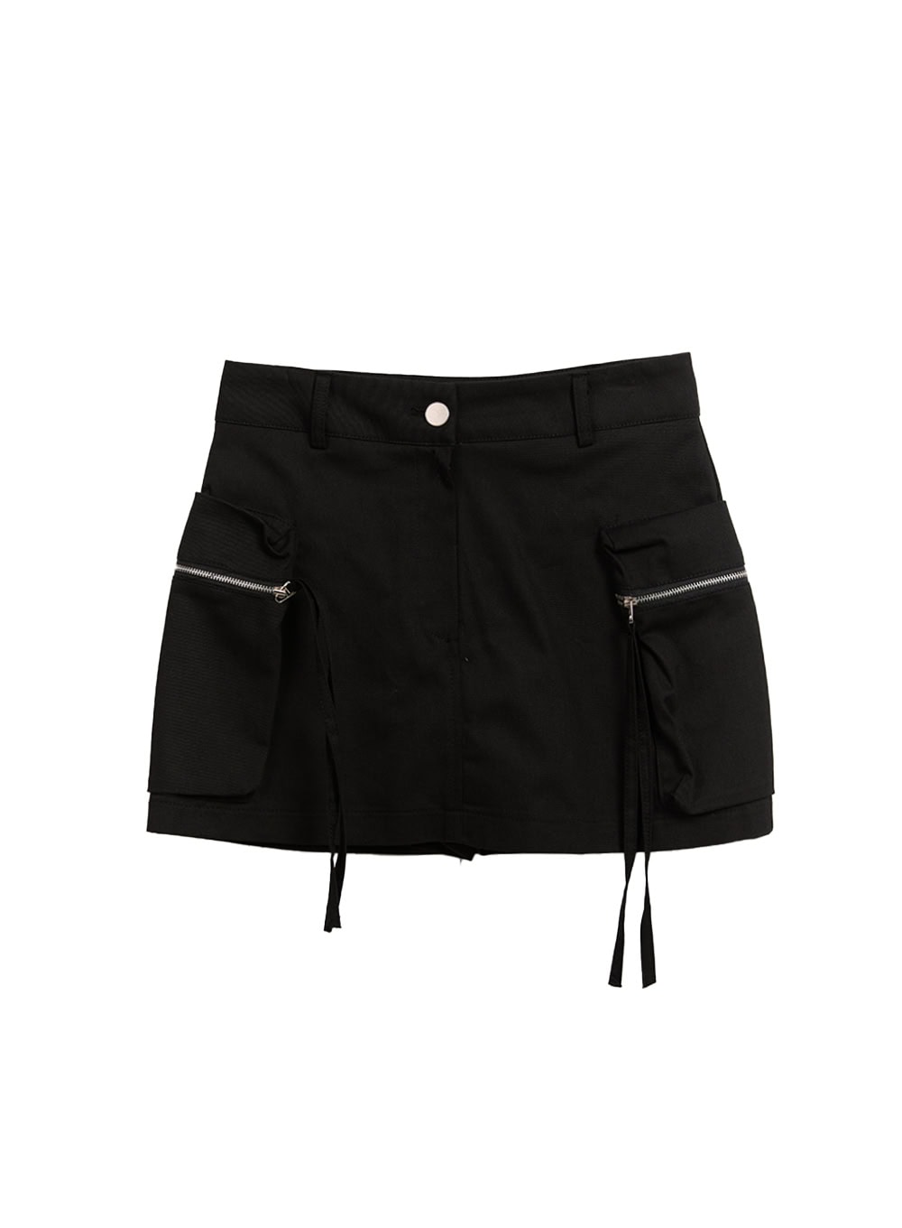 cargo-string-mini-skirt-cf506 / Black