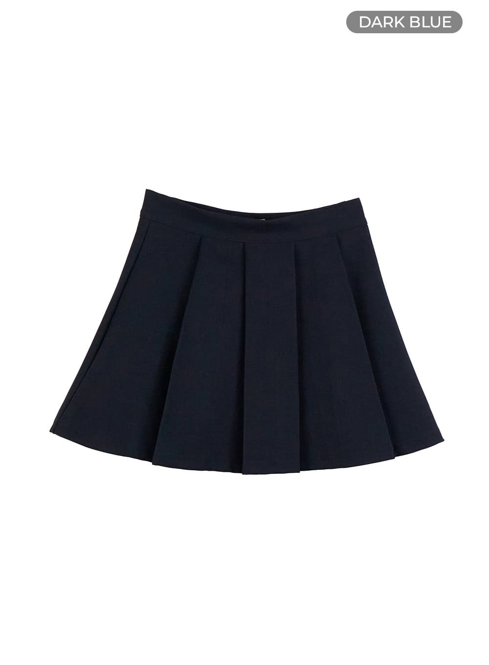 pleated-solace-mini-skirt-oo407 / Dark blue