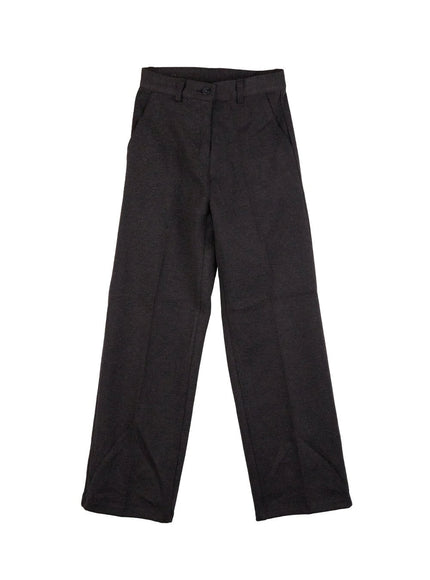 tailored-wide-fit-slacks-on404 / Dark gray