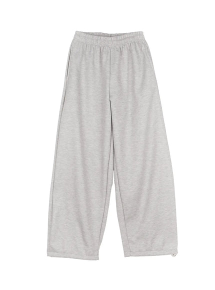 cozy-fleece-wide-leg-sweatpants-cd530 / Gray