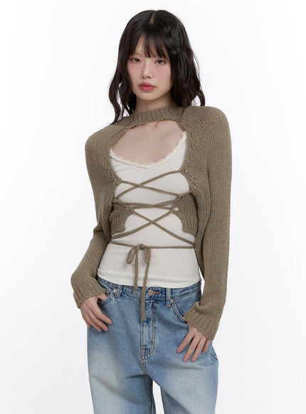 Slim-Fit Lace-Trim Cami CF512
