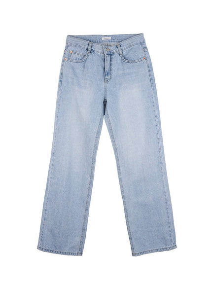 carly-cloud-wide-leg-jeans-on404 / Light blue