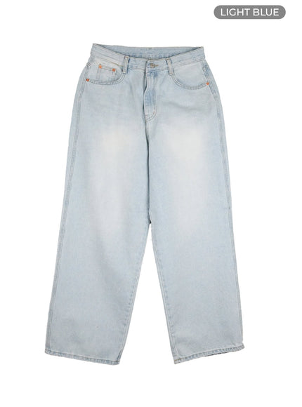 low-rise-loose-fit-baggy-jeans-cy431 / Light blue
