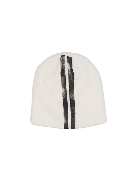 striped-soft-touch-beanie-cd416 / White