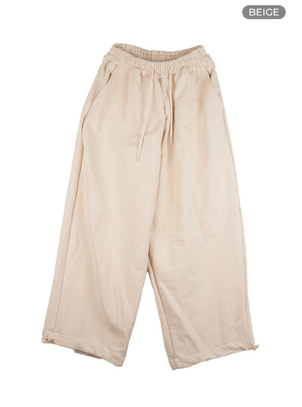 wide-fit-cotton-sweatpants-cs404 / Beige